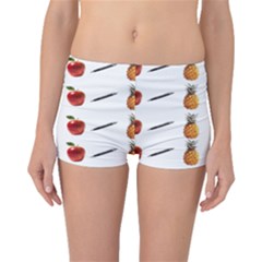 Ppap Pen Pineapple Apple Pen Boyleg Bikini Bottoms by Nexatart