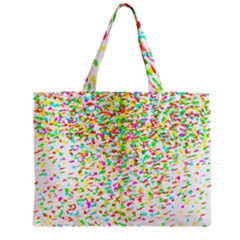 Confetti Celebration Party Colorful Zipper Mini Tote Bag by Nexatart