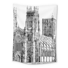 York Cathedral Vector Clipart Medium Tapestry