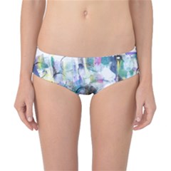 Background Color Circle Pattern Classic Bikini Bottoms by Nexatart