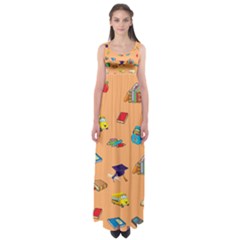 School Rocks! Empire Waist Maxi Dress by athenastemple