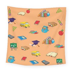 School Rocks! Square Tapestry (large) by athenastemple