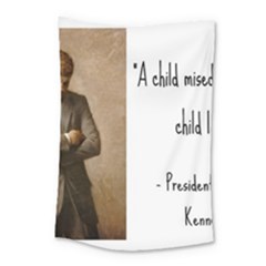 A Child Is Miseducated    Small Tapestry by athenastemple