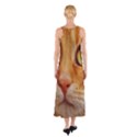 Cat Red Cute Mackerel Tiger Sweet Sleeveless Maxi Dress View2