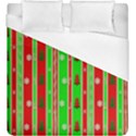 Christmas Paper Pattern Duvet Cover (King Size) View1