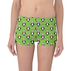 Christmas Penguin Penguins Cute Reversible Bikini Bottoms