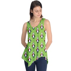 Christmas Penguin Penguins Cute Sleeveless Tunic