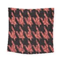 Dogstooth Pattern Closeup Square Tapestry (Small) View1