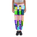 Glitch Art Abstract Women s Jogger Sweatpants View1