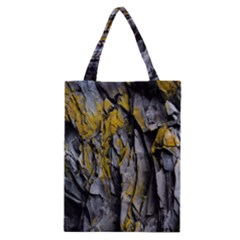 Grey Yellow Stone Classic Tote Bag