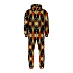 Kaleidoscope Image Background Hooded Jumpsuit (kids) by Nexatart