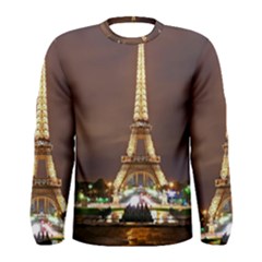 Paris Eiffel Tower Men s Long Sleeve Tee