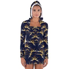 Pearly Pattern Women s Long Sleeve Hooded T-shirt by Nexatart