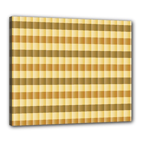 Pattern Grid Squares Texture Canvas 24  X 20  by Nexatart