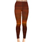 Red Sunset on the Water Leggings 