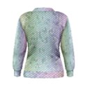 The Background Wallpaper Mosaic Women s Sweatshirt View2