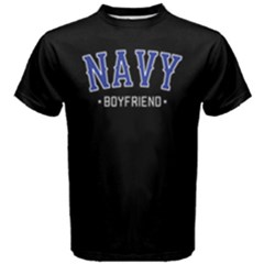 Navy Boyfriend -  Men s Cotton Tee