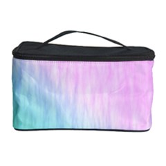 Pink Green Texture                                                       Cosmetic Storage Case by LalyLauraFLM