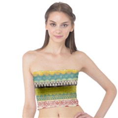 Colorful Bohemian Tube Top by Brittlevirginclothing