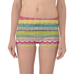 Colorful Bohemian Reversible Bikini Bottoms by Brittlevirginclothing