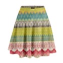 Colorful bohemian High Waist Skirt View1