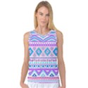 Tribal pastel hipster  Women s Basketball Tank Top View1