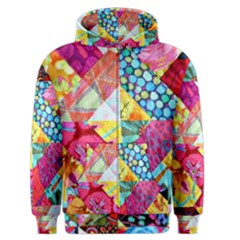 Colorful Hipster Classy Men s Zipper Hoodie