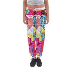 Colorful Hipster Classy Women s Jogger Sweatpants by Brittlevirginclothing