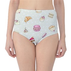 Cute Cakes High-waist Bikini Bottoms by Brittlevirginclothing