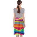 Melting paint Midi Beach Skirt View2