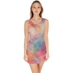 Colorful Light Sleeveless Bodycon Dress by Brittlevirginclothing