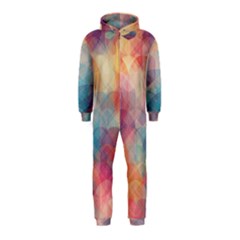 Colorful Light Hooded Jumpsuit (kids) by Brittlevirginclothing