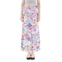 Colorful flower Maxi Skirts View1