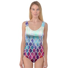 Purple Moroccan Mosaic Princess Tank Leotard  by Brittlevirginclothing