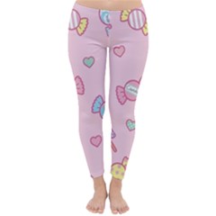 Cute Candy Classic Winter Leggings by Brittlevirginclothing