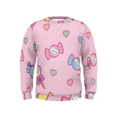 Cute Candy Kids  Sweatshirt by Brittlevirginclothing