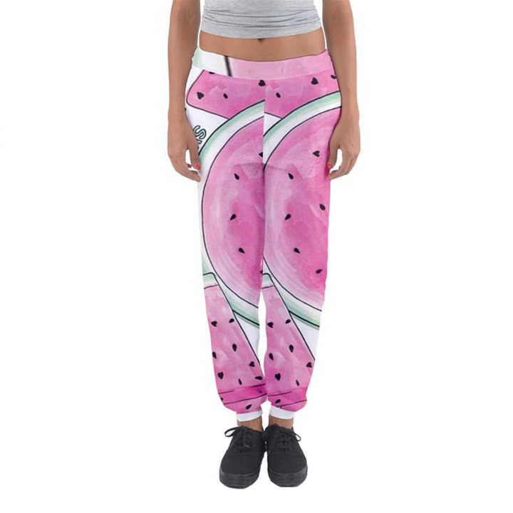 Cute watermelon Women s Jogger Sweatpants