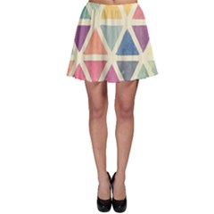 Colorful Triangle Skater Skirt