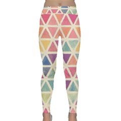 Colorful Triangle Classic Yoga Leggings