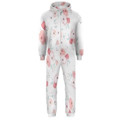 Lovely Flowers Hooded Jumpsuit (men)  by Brittlevirginclothing