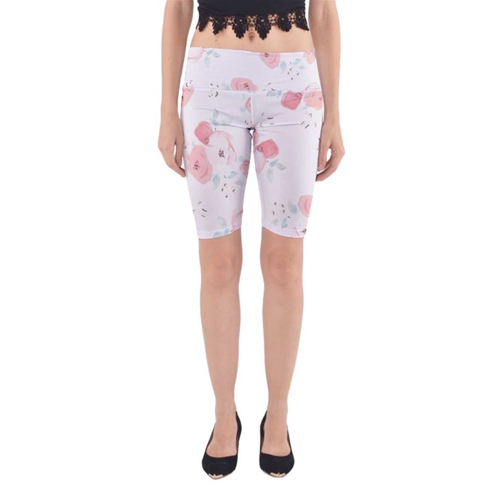 Lovely flowers Yoga Cropped Leggings