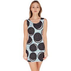 Cute Oreo Sleeveless Bodycon Dress by Brittlevirginclothing