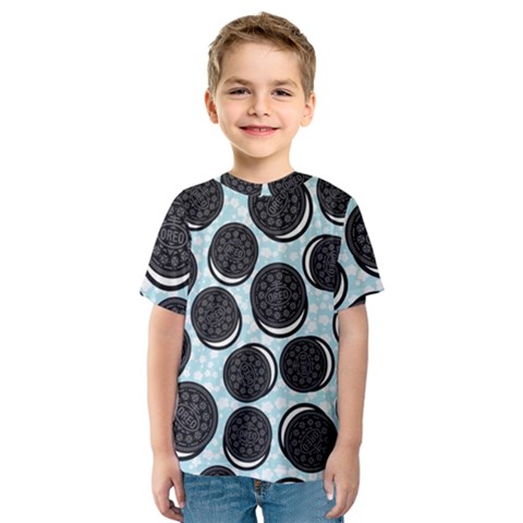 Cute Oreo Kids  Sport Mesh Tee by Brittlevirginclothing