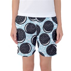 Cute Oreo Women s Basketball Shorts by Brittlevirginclothing