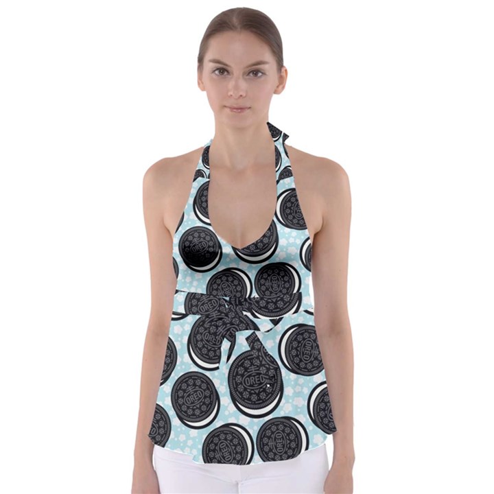 Cute oreo Babydoll Tankini Top