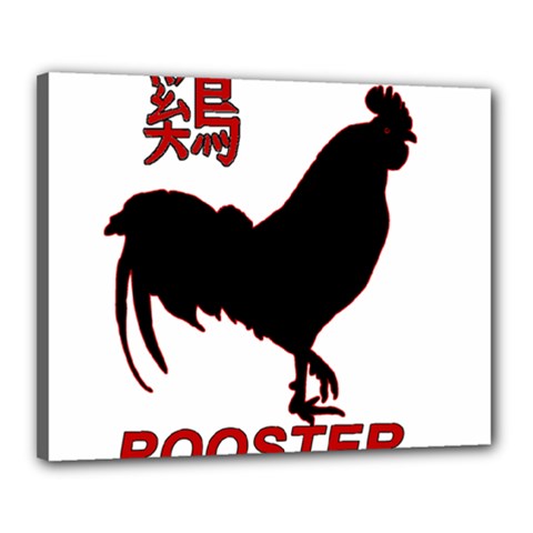 Year Of The Rooster - Chinese New Year Canvas 20  X 16  by Valentinaart