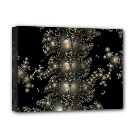 Fractal Math Geometry Backdrop Deluxe Canvas 16  X 12  