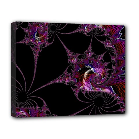 Fantasy Fractal 124 A Deluxe Canvas 20  X 16  