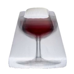 Wine Glass Steve Socha Fitted Sheet (single Size)
