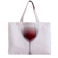 Wine Glass Steve Socha Zipper Mini Tote Bag by WineGlassOverlay